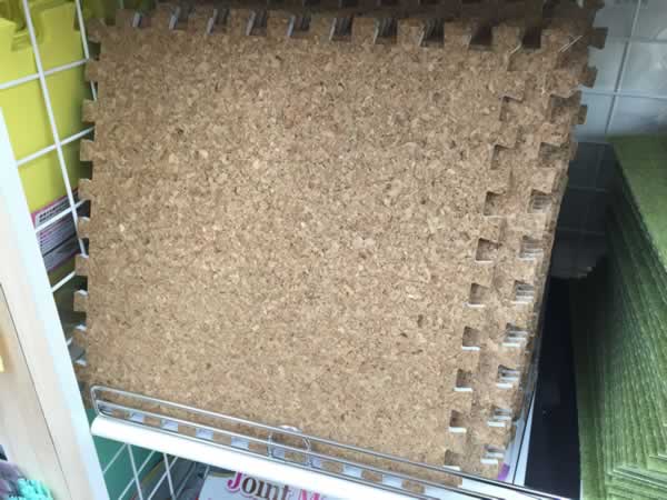 ジョイントマット コルクマット風
